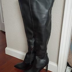Nine West Size 6 1/2 Black Boots