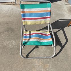 2 Vintage Beach Chairs