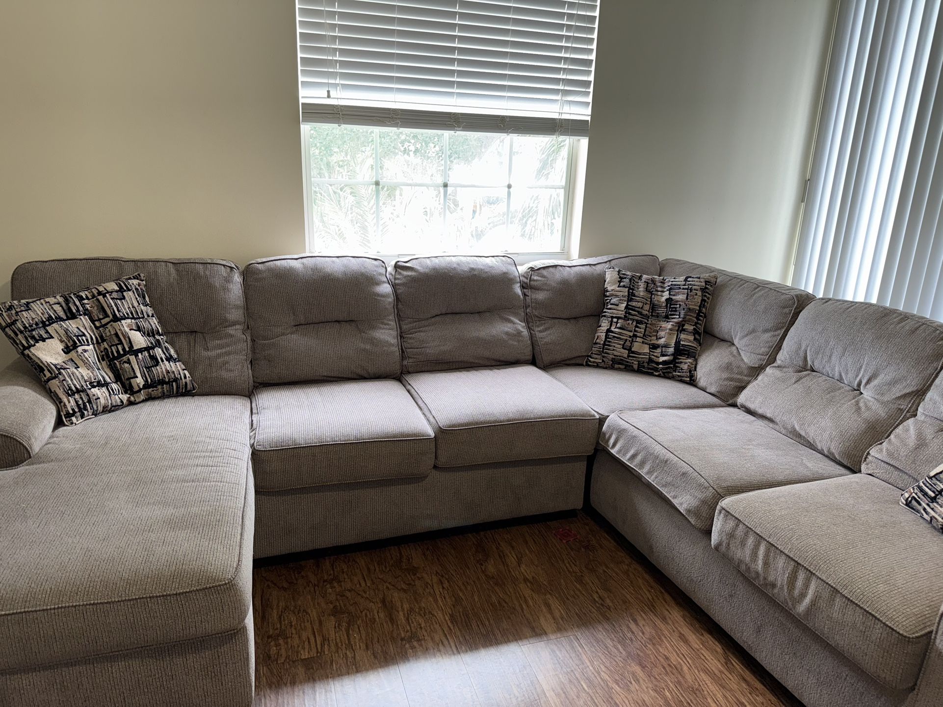 Brown Sectional Couch