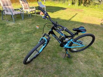 Huffy Mountain Bike Black and Teal