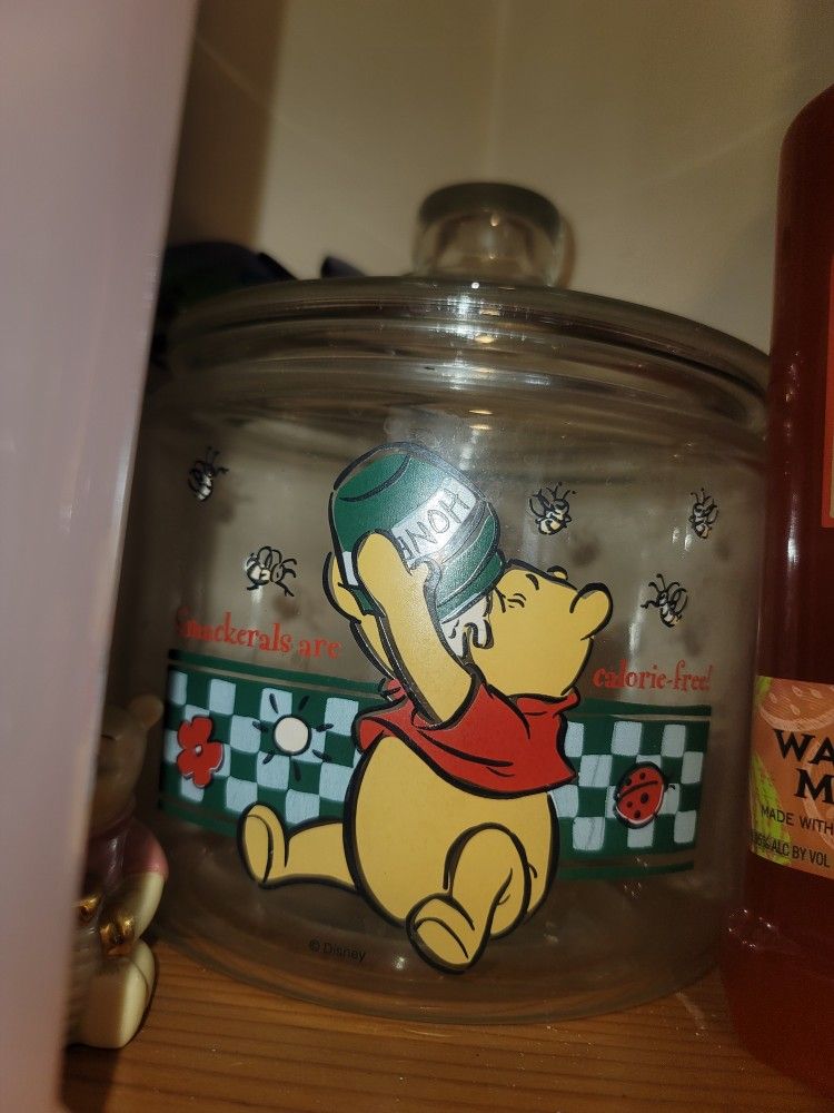 Disney winnie pooh Cookie Jars $20 Ea.FIRM Clean Smoke Free Home Excellent Condition NO SCAMMERS