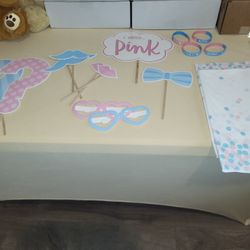 Gender Reveal Misc Lot