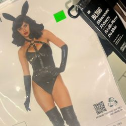 Halloween Costume Playboy Bunny BRAND NEW 