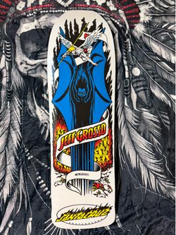 Jeff Grosso Art skateboard