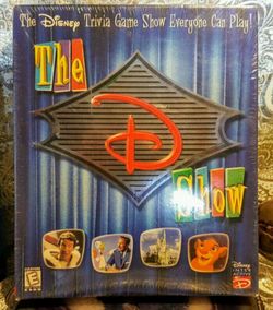 Disney Trivia Game Show Game "The D Show"