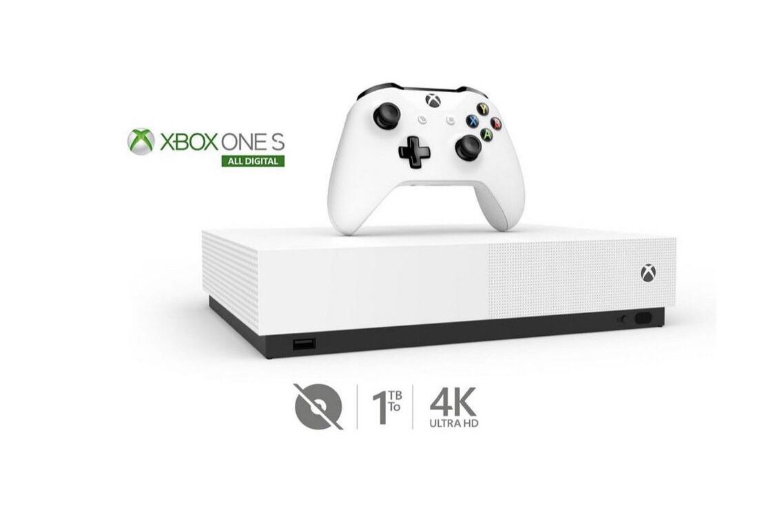 Xbox One S Digital 1TB With Controller