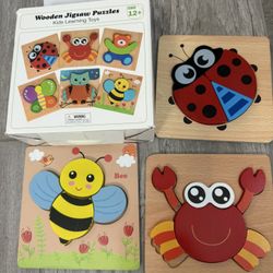 Wooden Jigsaw Puzzles 6 