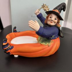 PartyLite Halloween Candle Holder 
