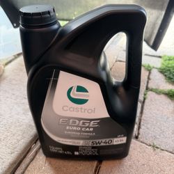 NEW Auto Car Engine Oil Castrol Edge Euro Car SAE 5W 40