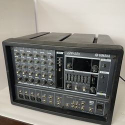 Yamaha EMX62M 200w 6-Channel Powered Mixing Mixer Head w/ Reverb Working