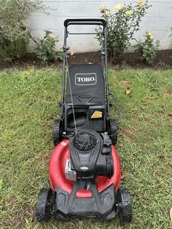 Lawnmower Toro Gas Lawn Mower Self Propelled