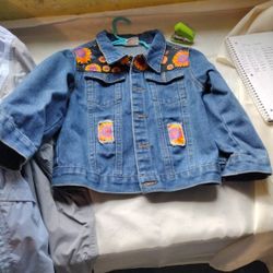 Girls Sunflower Jacket 