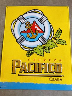 Pacifico Beer sign