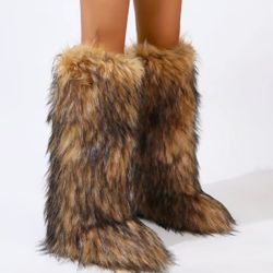 Furry Boots 