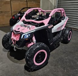 BRAND NEW! 48VOLT 4x4 Kids Can Am Ride On Utv Razor Electric Kids Car With Remote Control & 2 BATTERIES Power Wheels Powerwheels 24v 48v 24volt