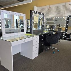 ♥️Valentine's Day SaleAvery Vanity & Top W/Led White