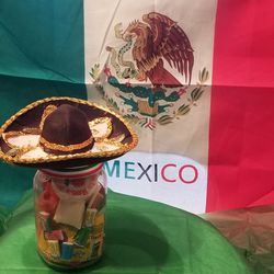 Mexican Charro Candy Mason Jar Gift