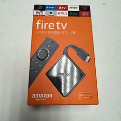 BRAND NEW Amazon Fire TV With 4K Ultra HD And Alexa 3RD GEN- Black
