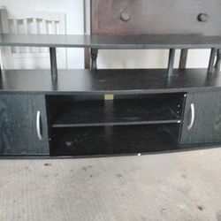 Black TV Stand