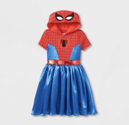 SpiderMan Dress Large 10/12