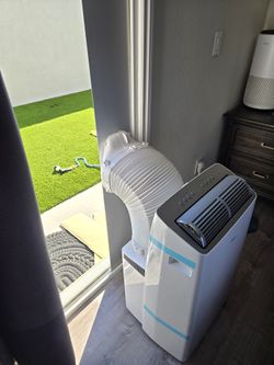 Custom Dual AC Slider Door Attachment 