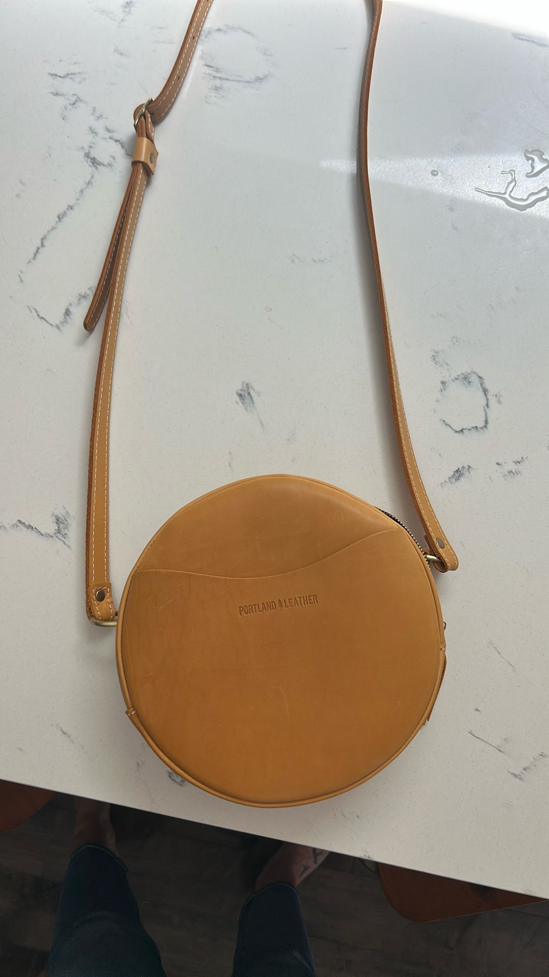 Portland Leather Crossbody Purse