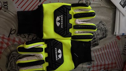 Pyramex impact A2 cut resistant gloves