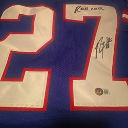 Autographed jersey