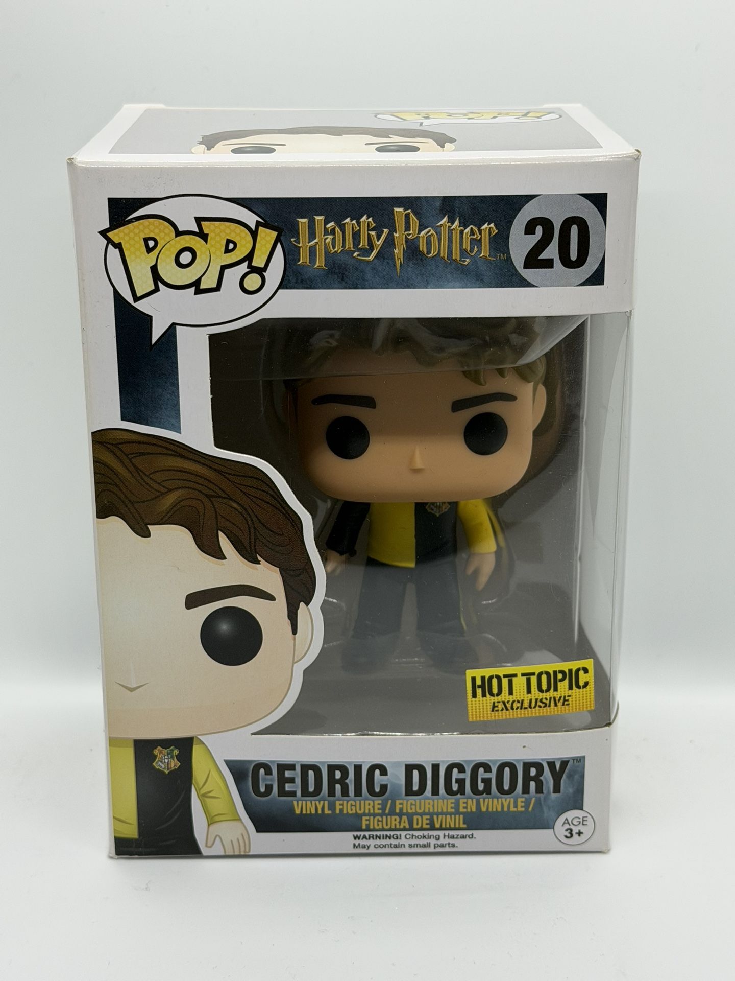 Cedric Diggory Quidditch Pop Figure