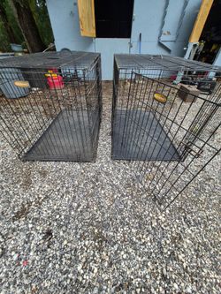 Retriever 48" dog crates (2 available)