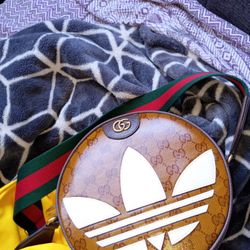 Authentic NEW Gucci Adidas Crossbody Bag