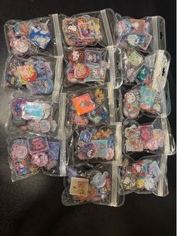 Mixed acrylic bags
