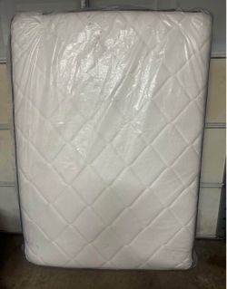 Full Sealy  Essentials Plush Mattress Still in Plastic