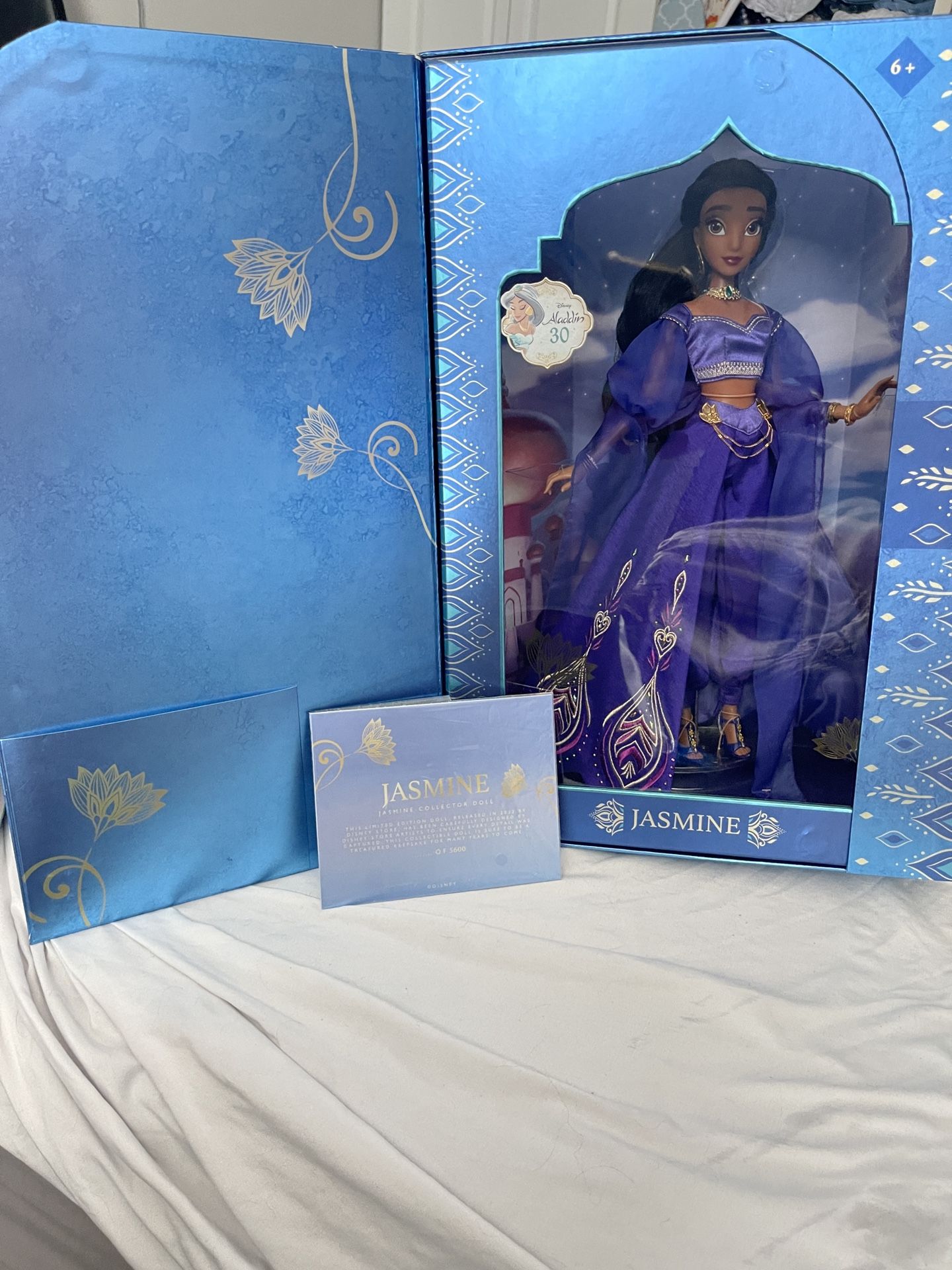 Disney PARKS 30th Anniversary Limited Edition Jasmine Doll