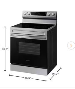 Samsung Freestanding Electric Range Stainless Steel