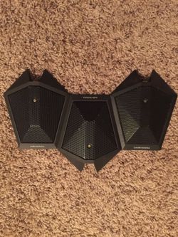 (LOT of 3) Audio Technica AT871UG/R Uniplate Unidirectional Boundary Microphone