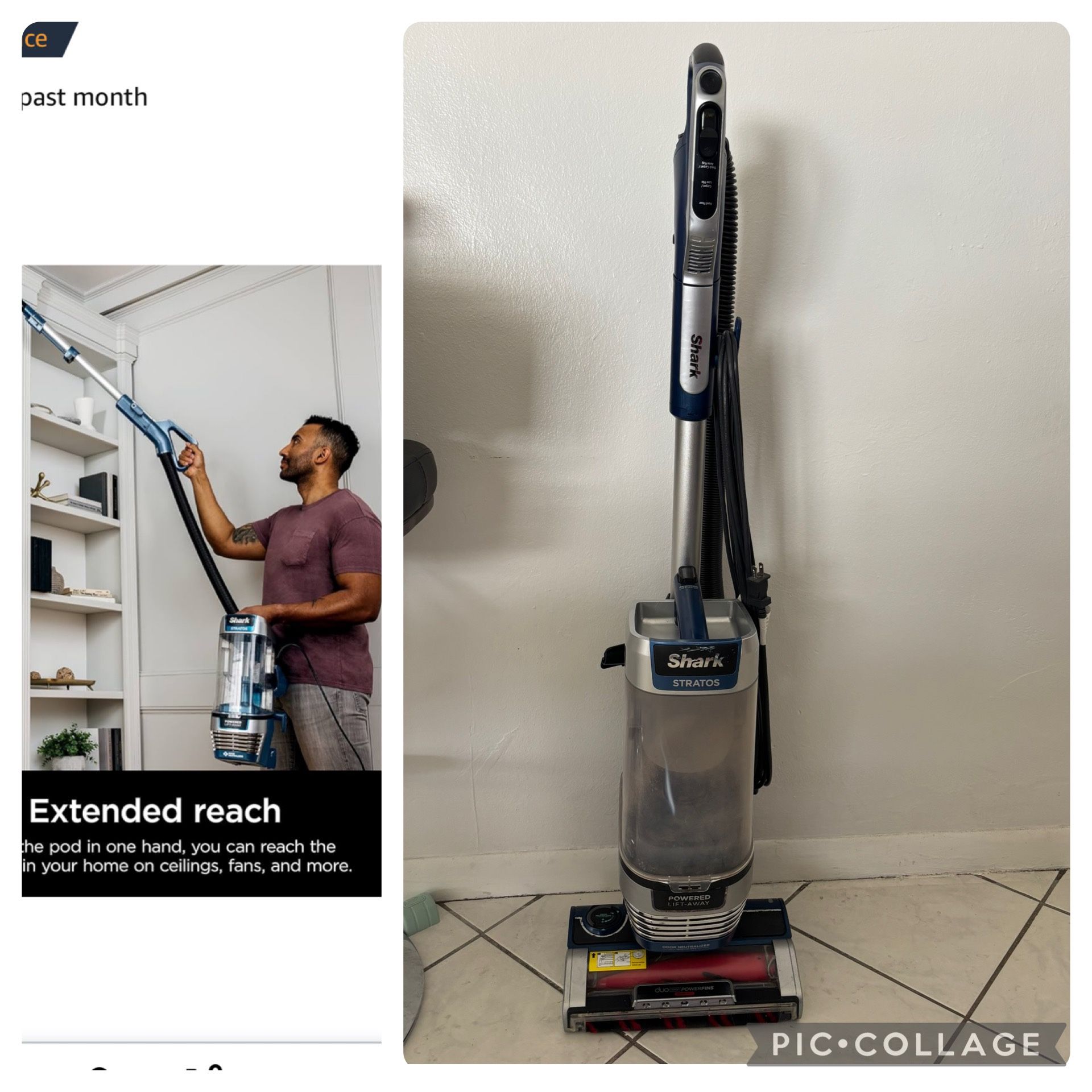 Shark Vacuum Great For Pet Hair 