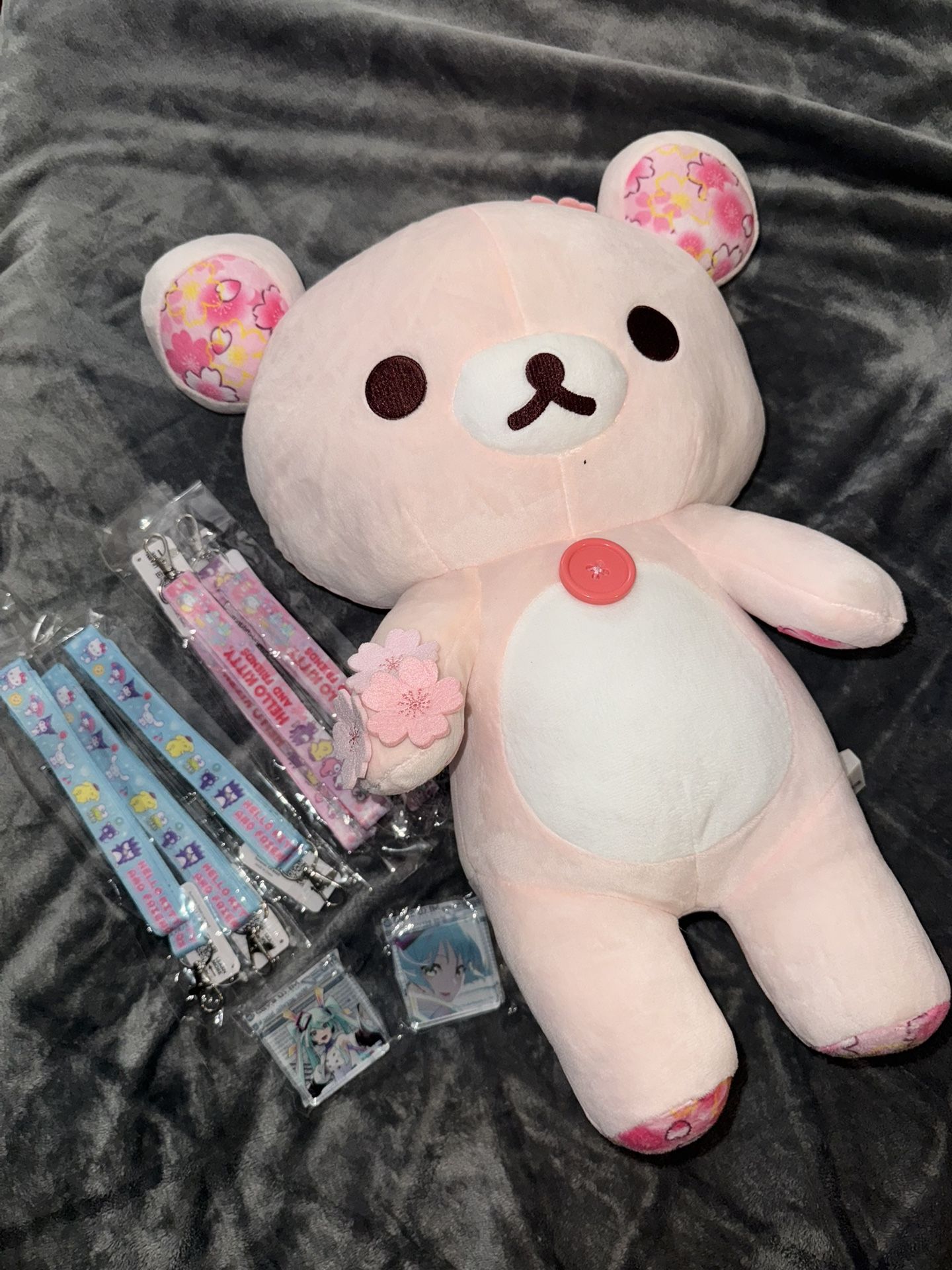 Korilakkuma San-X Original Cherry Blossom Series Plush
