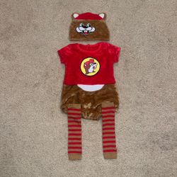 Buc-ee's Baby Beaver Costume Set
