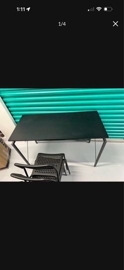 Table and chairs