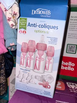 Pink bottles