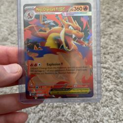 Mega Charizard Y ex 022/217 Ascended Heroes English Pokemon TCG In Hand