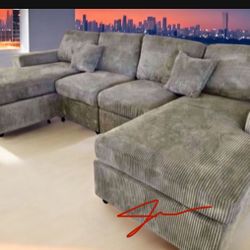 New! Super Comfy~ Soft Touch Sofa Sectional! 