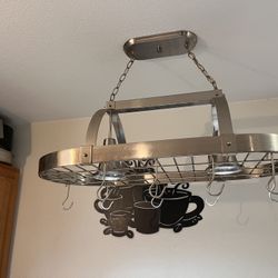 Ceiling Light/pan Rack