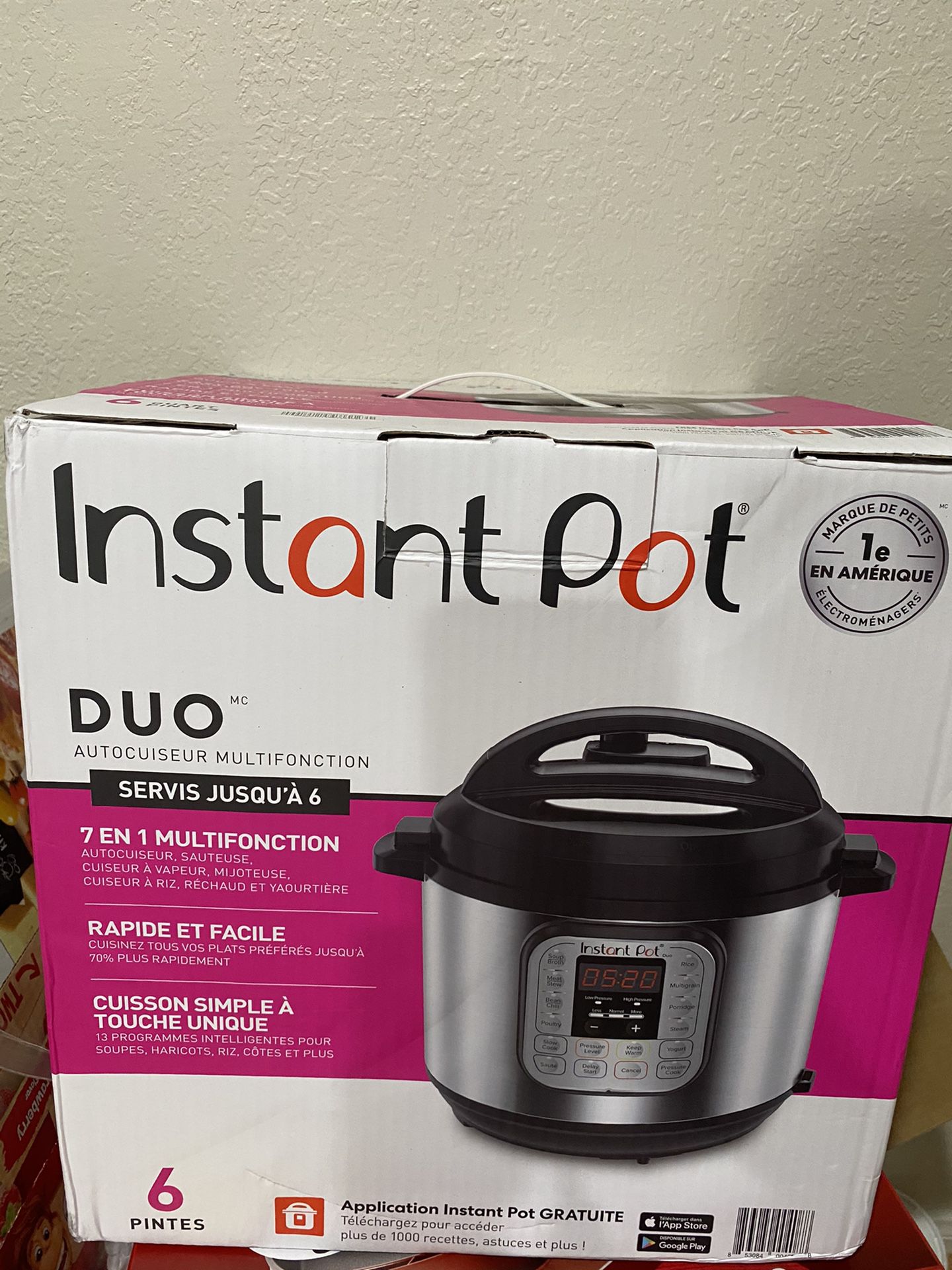 New Instant Pot Duo 6 Quart