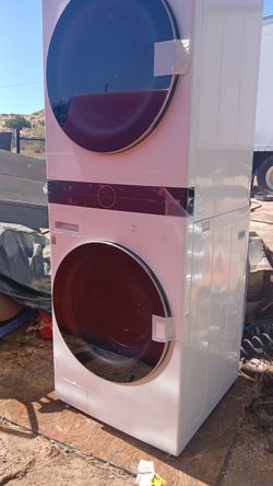 Open box 📦  washer and dryer  LG