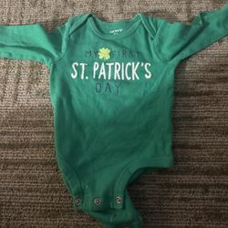 My First St Patrick’s Day Onesie