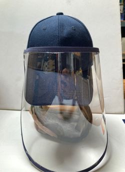 Hat with face shield