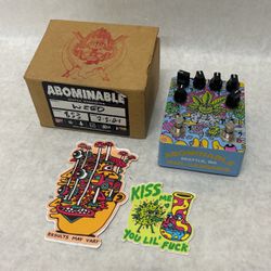Abominable electronics affect pedal model weed with original box