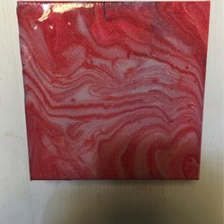 Pink Glitter Resin Gel Art Decoration